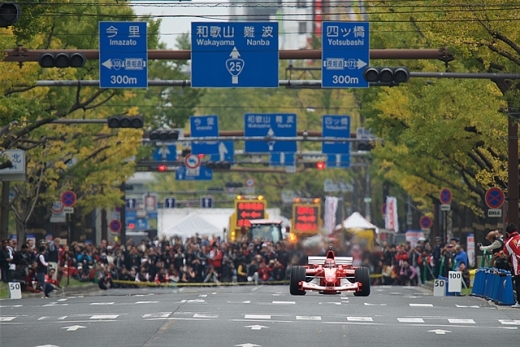 「御堂筋オータムパーティー2015」，関西のファンがF1が熱狂