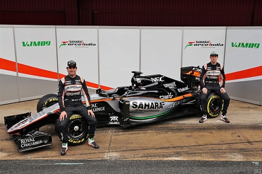 フォース・インディア，「VJM09」をお披露目