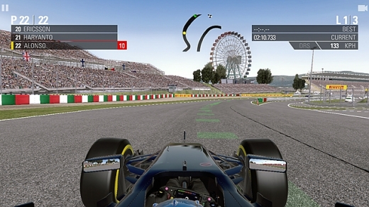 iPhoneアプリ「F1 2016」、リリース