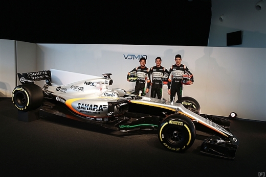 フォースインディア、ニューマシン「VJM10」発表！