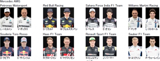 日本GP、16名のF1ドライバーたちのトークショー参加が確定