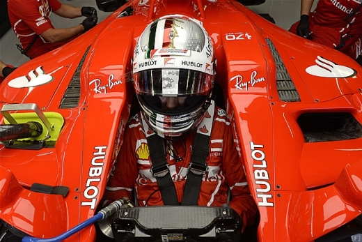 ベッテル、イタリアGPでは特別デザインのヘルメット