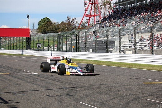 ホンダ＆ウィリアムズ、日本GPでデモ走行を披露