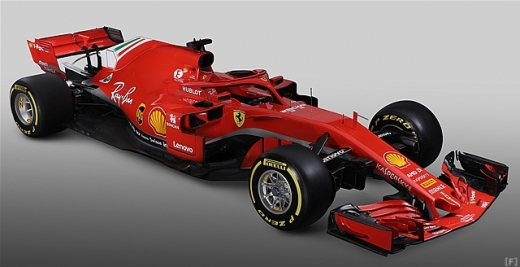 フェラーリ、ニューマシン「SF71H」発表