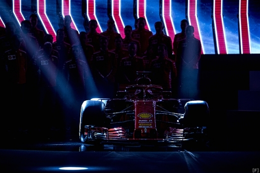 フェラーリ、ニューマシン「SF71H」発表