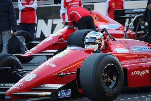 「featuring Ferrari Formula1」、フェラーリF1マシンがファンを魅了