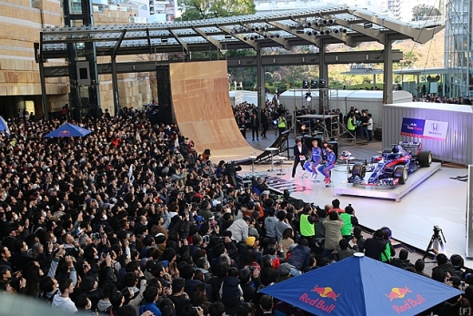 ホンダ、「Red Bull Toro Rosso Honda DAY in Tokyo」開催