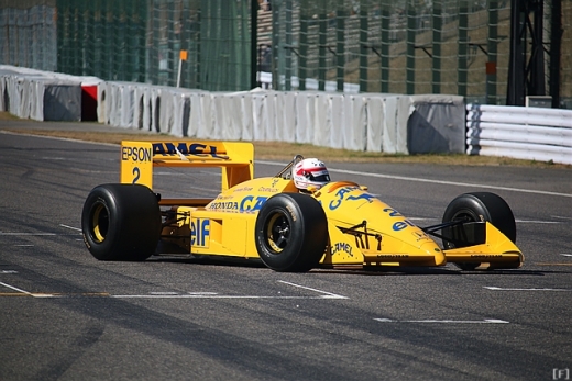 中島＆星野、往年のF1マシンでデモ走行