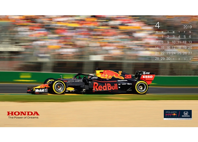 ホンダ 4月の壁紙 でf1壁紙を公開 F1news Formula Web F1総合情報サイト