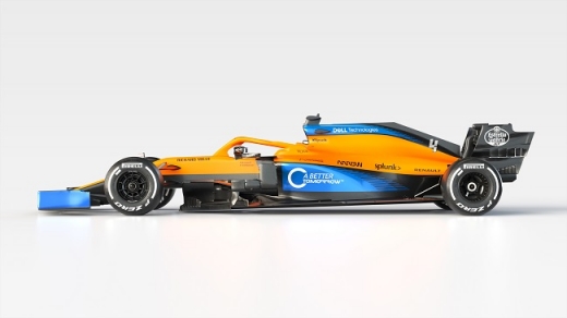 マクラーレン、ニューマシン「MCL35」公開