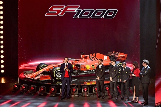 フェラーリ、ニューマシン「SF1000」公開