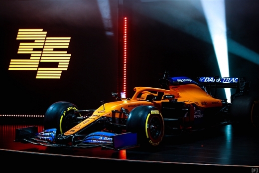 マクラーレン、ニューマシン「MCL35」公開