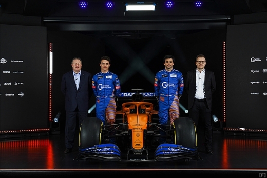 マクラーレン、ニューマシン「MCL35」公開