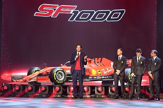 フェラーリ、ニューマシン「SF1000」公開