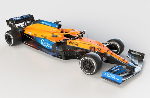 マクラーレン、ニューマシン「MCL35M」発表