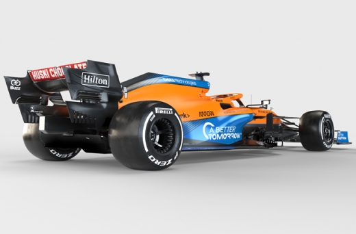 マクラーレン、ニューマシン「MCL35M」発表