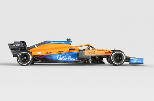 マクラーレン、ニューマシン「MCL35M」発表