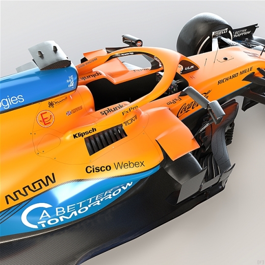 マクラーレン、ニューマシン「MCL35M」発表