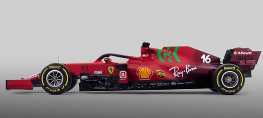 フェラーリ、ニューマシン「SF21」発表