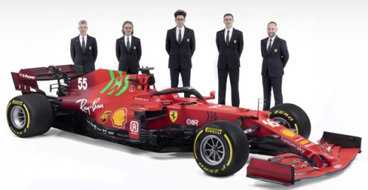 フェラーリ、ニューマシン「SF21」発表