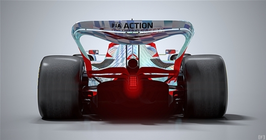 F1、2022年型マシンの実物大イメージモデルを公開