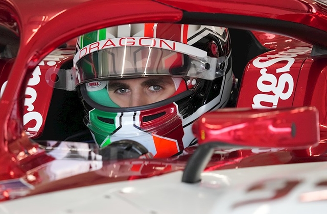 ジョビナッツィ、Formula Eのテストに参加