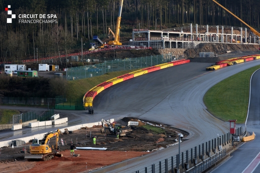 スパ・フランコルシャン、最新の工事写真を公開 | Formula Web