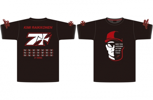 鈴鹿サーキット、日本限定「ライコネンTシャツ」を発売