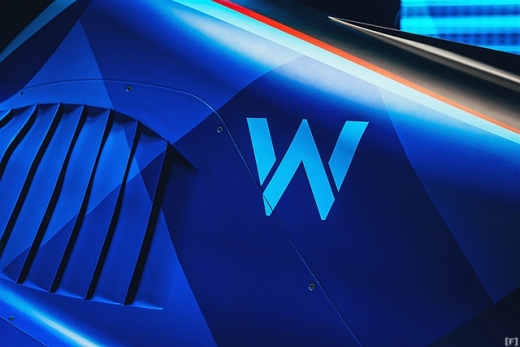 ウィリアムズ、ニューマシン「FW45」のカラーリングを発表