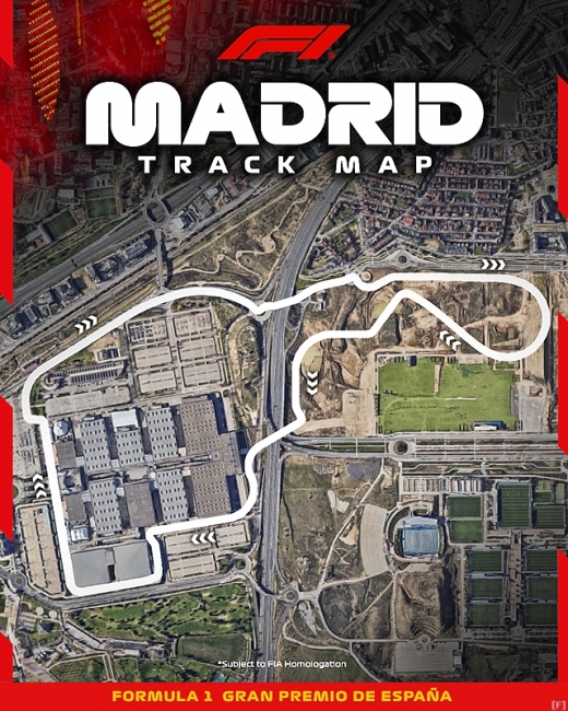 F1、2026年からスペインGPはマドリードで開催！