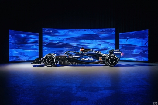 ウィリアムズ、ニューマシン「FW46」のカラーリングを先行発表