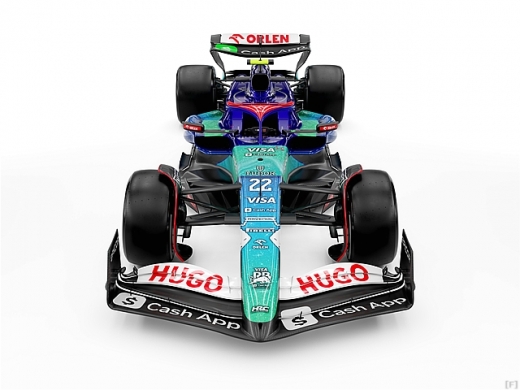 VCARB、ラスベガスGPで特別カラーリングを採用