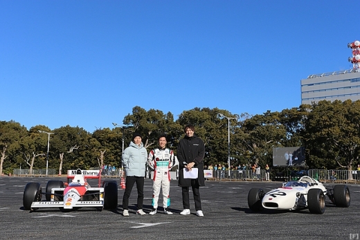 ホンダ、「東京オートサロン 2025」でF1デモ走行を披露