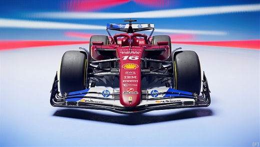 フェラーリ、マイアミGPでHPとコラボした特別カラーリング