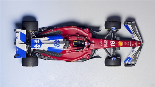 フェラーリ、マイアミGPでHPとコラボした特別カラーリング