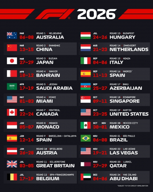 2026年日本GP、3月最終週開催！