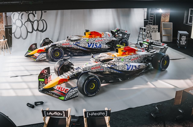 レーシング・ブルズ、イギリスGPでは特別カラー