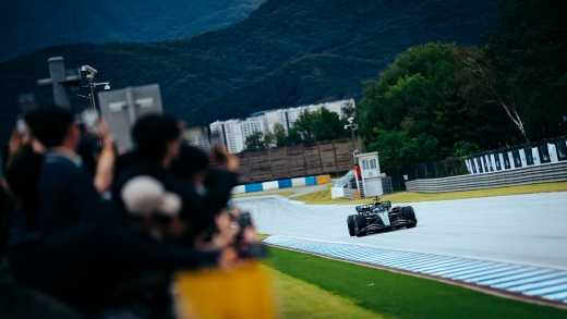 メルセデスAMG、12年ぶりに韓国でのF1走行を実現