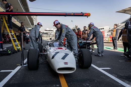 ホンダ、メキシコGPでRA272のF1デモ走行を披露