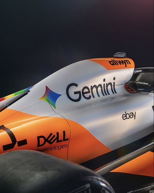 マクラーレン、アメリカGPでGemini風カラー