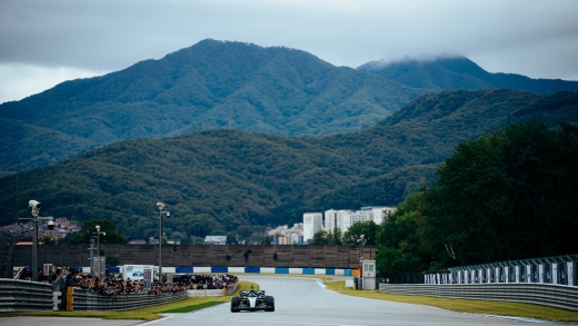 メルセデスAMG、12年ぶりに韓国でのF1走行を実現