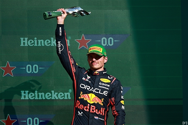 フェルスタッペン、表彰台に上がれるとは思っていなかった