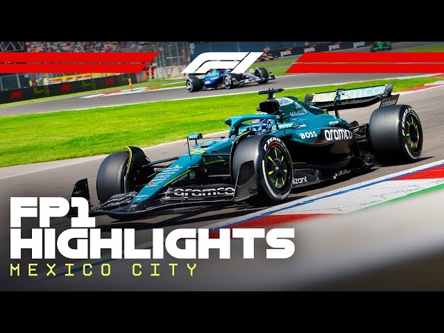 第20戦メキシコGP・フリー走行1 ハイライト動画