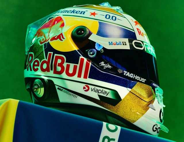 フェルスタッペン、サンパウロGPで使用する特別ヘルメットを公開