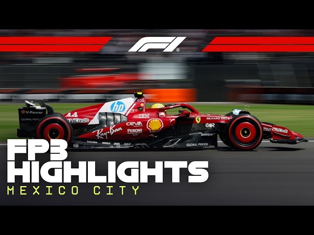 第20戦メキシコGP・フリー走行3 ハイライト動画