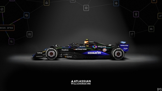 ウィリアムズ、ラスベガスGPではブラックカラーの特別デザイン