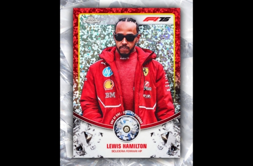Topps、ハミルトンの「ダイヤモンド入りスペシャルカード」製作