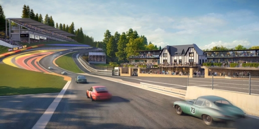 スパ・フランコルシャン、オー・ルージュなどのコース脇にホテルを新設