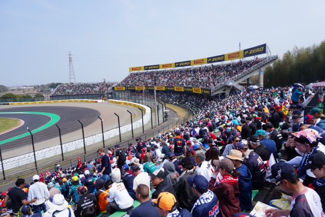 日本GP、決勝日は13万人のファンが来場