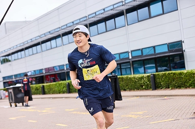 裕毅、「Wings for Life World Run」に参加
